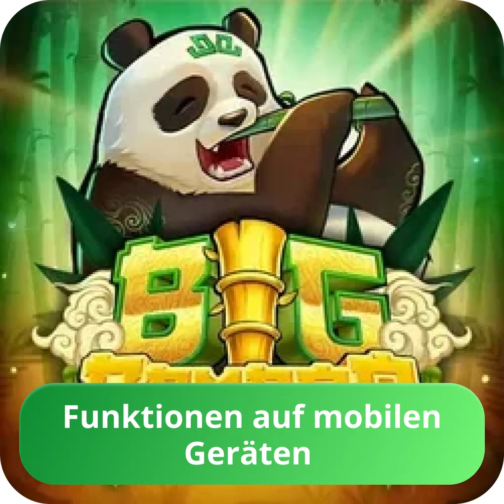 Big Bamboo mobile Applikation Big Bamboo mobile